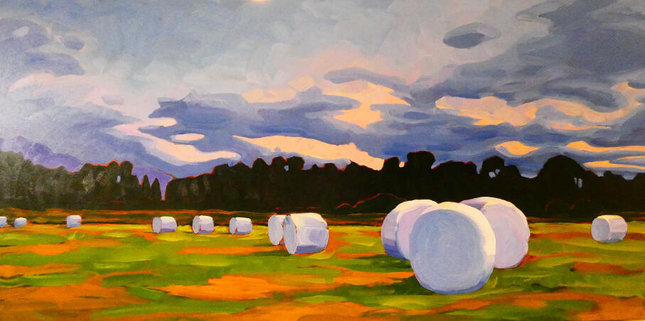 Marshmallow Farm 60 x 30 Acrylic