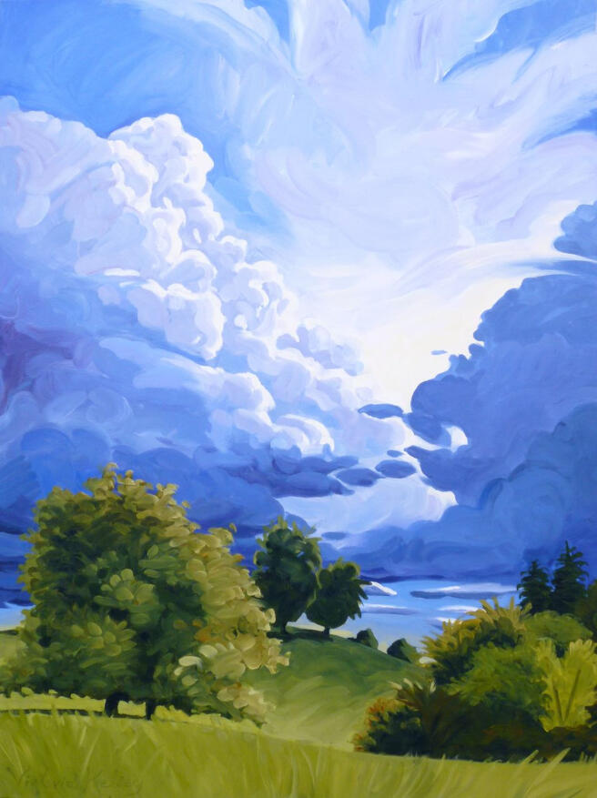 Perfect Storm 36 x 40 Acrylic